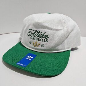 NEW Adidas Masterpiece Originals 1949 Unstructured Strapback Hat White Green